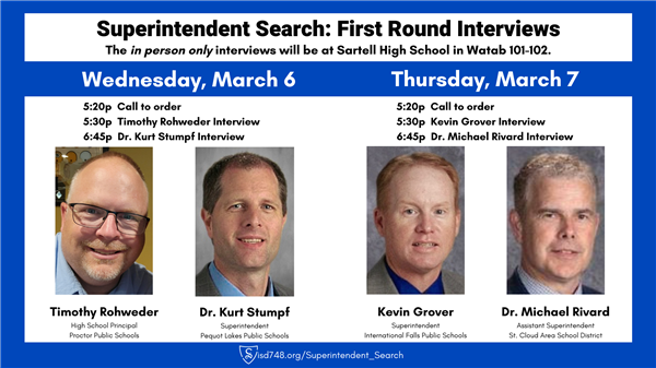 first round of interviews